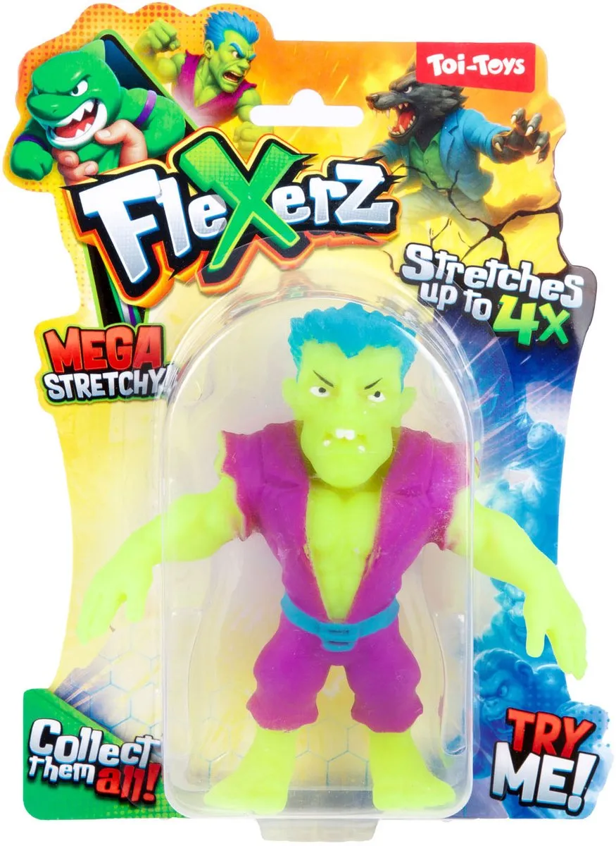 Toi-Toys Flexerz Rekbare Kneedfiguur - Multicolor