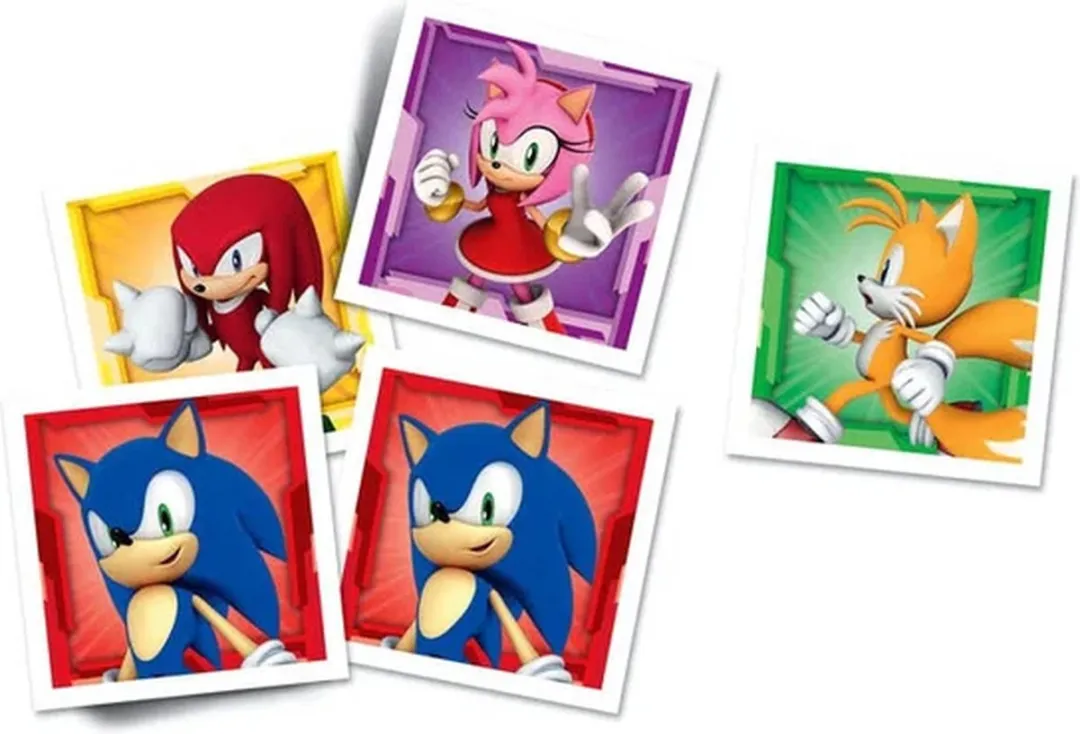 Clementoni Sonic Memory 48 Kaarten - Educatief Speelgoed - Multi