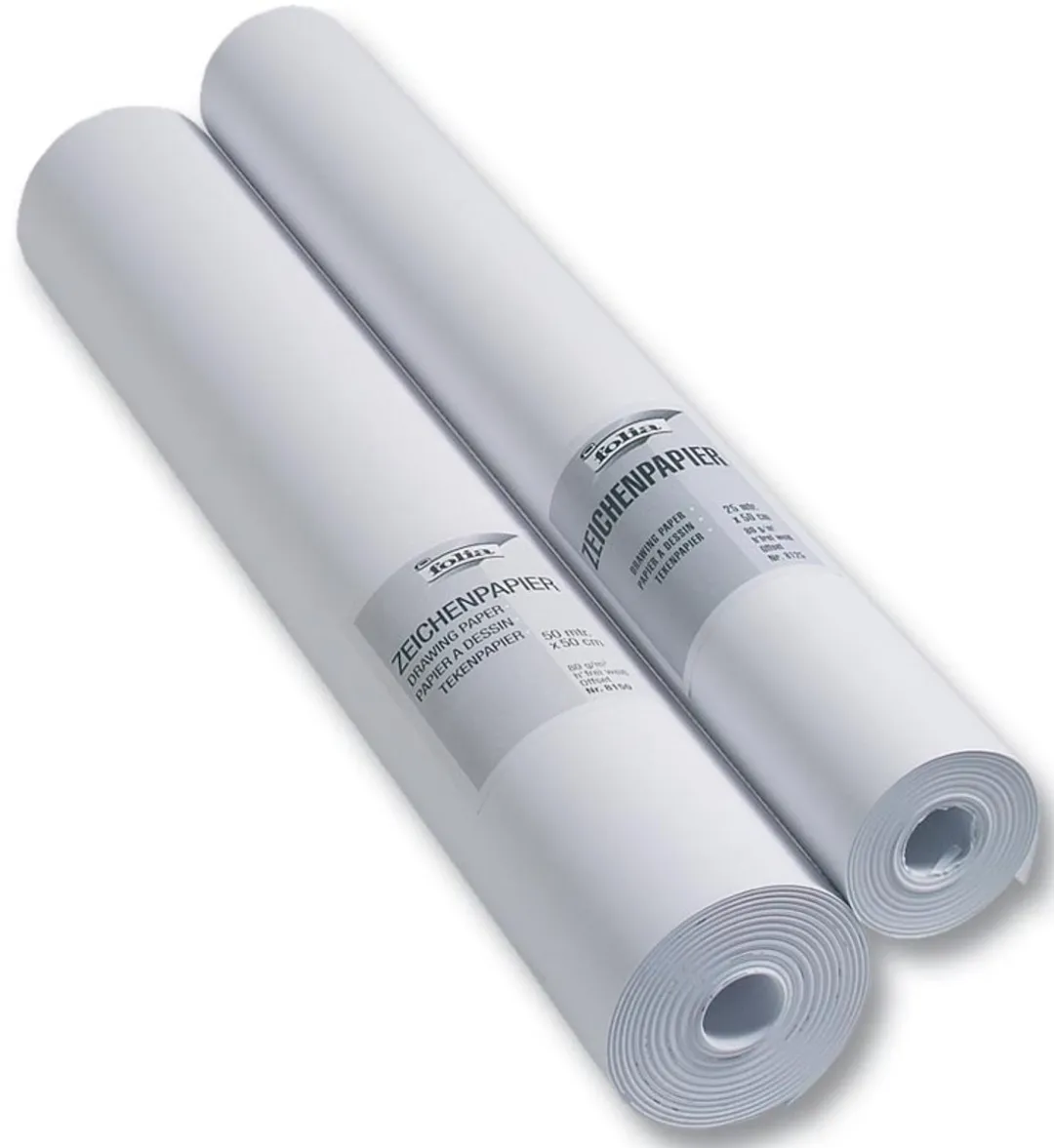 Folia Tekenpapier 05 - 25m Wit