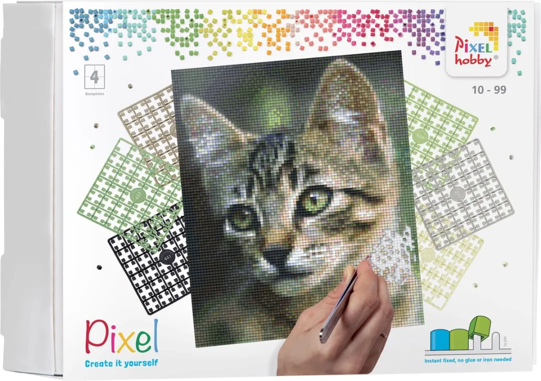Pixelhobby Classic Kat 20x25cm
