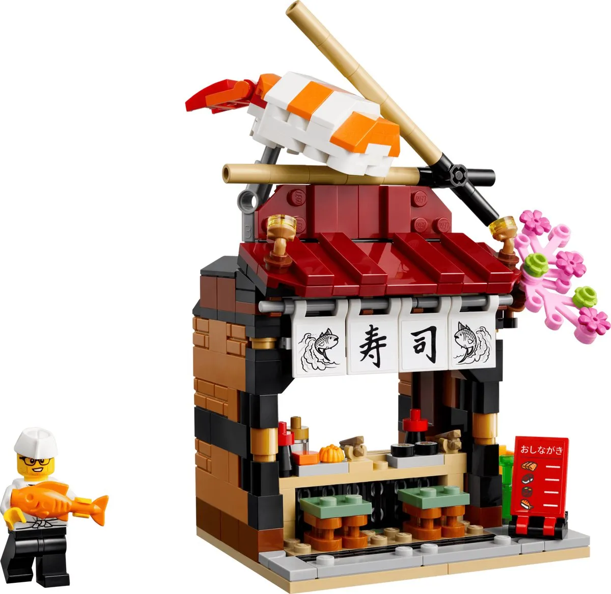 LEGO Limited Edition 40906 Restaurants van de Wereld Japan - 289 Stukken