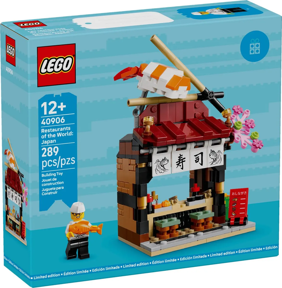 LEGO Limited Edition 40906 Restaurants van de Wereld Japan