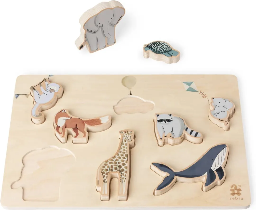 Sebra Chunky Puzzel World of Sebra