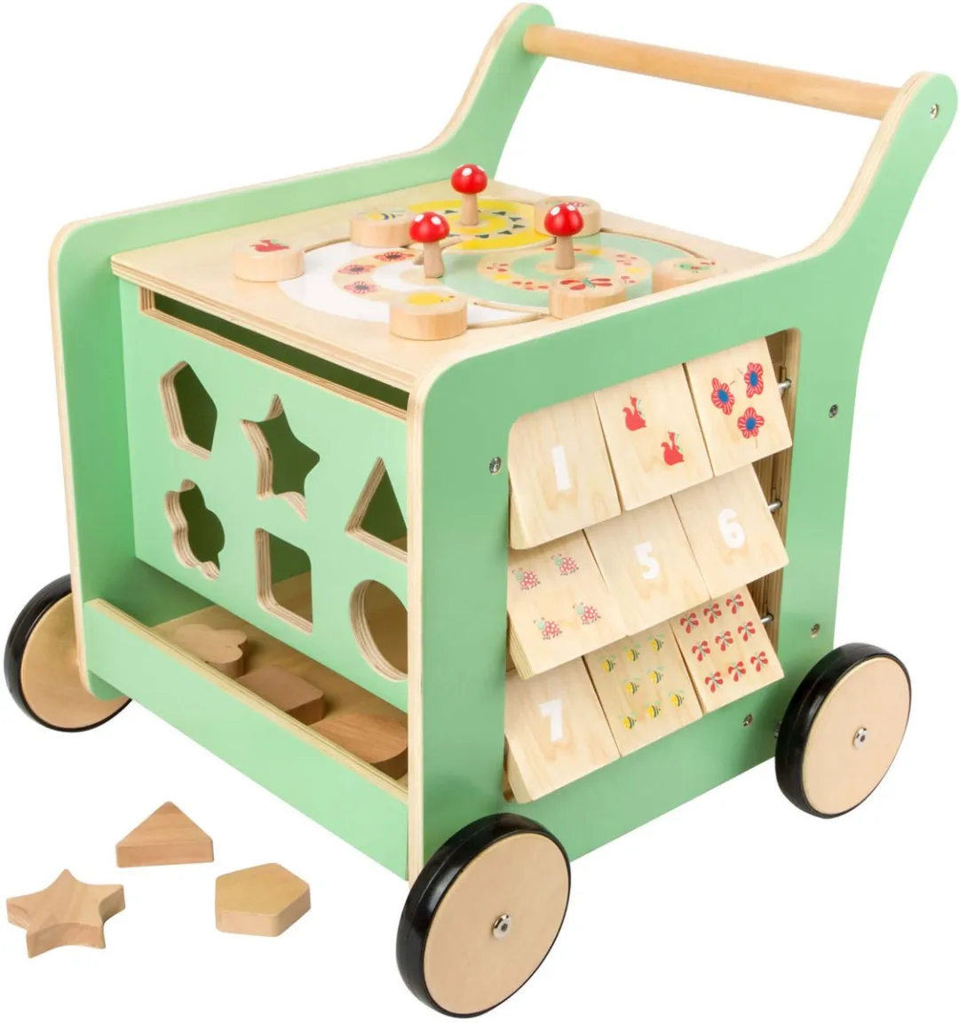 Small Foot Houten Baby Walker Activiteitencentrum 10947 - Multicolor
