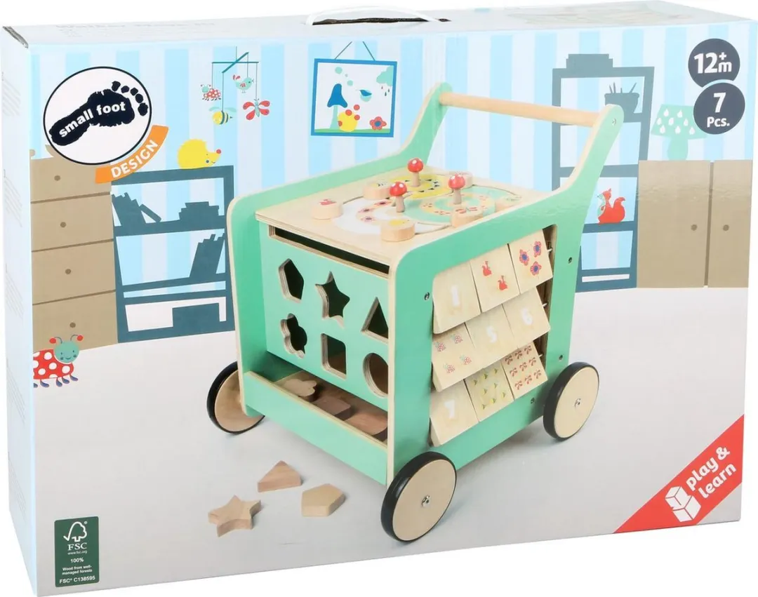 Small Foot Houten Baby Walker Activiteitencentrum 10947 - Multicolor - afbeelding 6 van 6