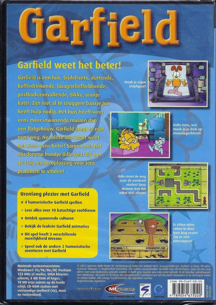 Garfield Weet Het Beter Puzzel - Meerkleurig