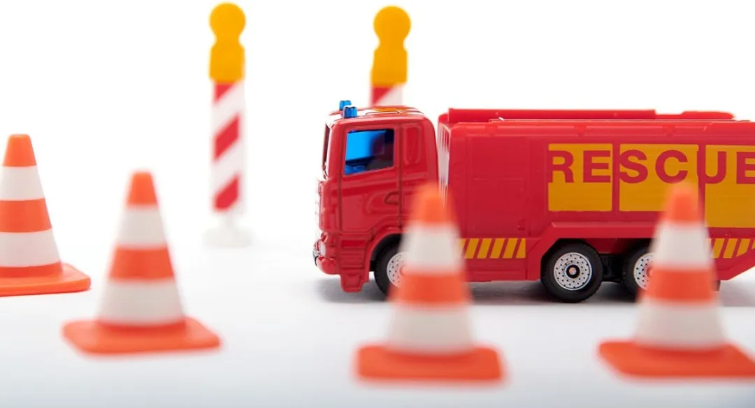 SIKU 6330 Brandweer Cadeauset - Blauw