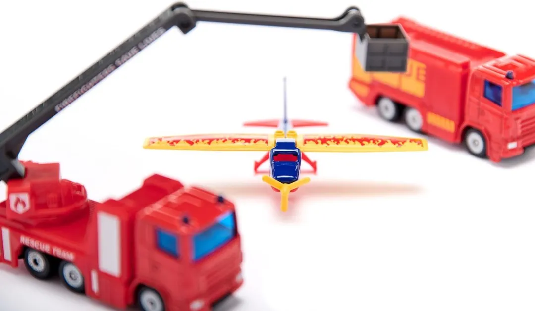 SIKU 6330 Brandweer Cadeauset - Blauw