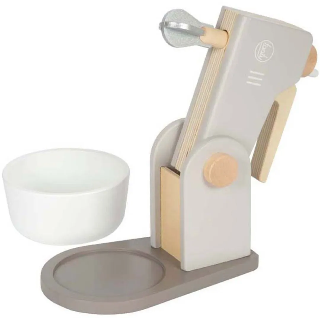 Small Foot Houten Mixer Speelset - Grijs Tasty