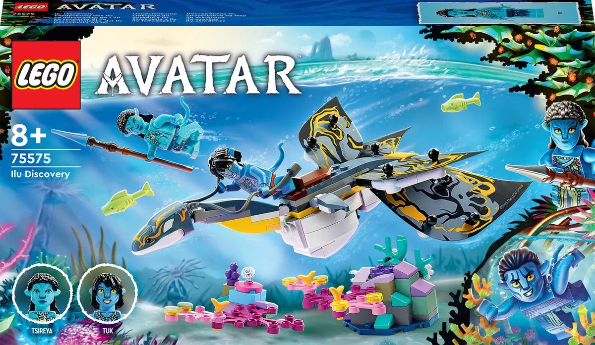 LEGO Avatar Ilu Ontdekking 75575 Constructie