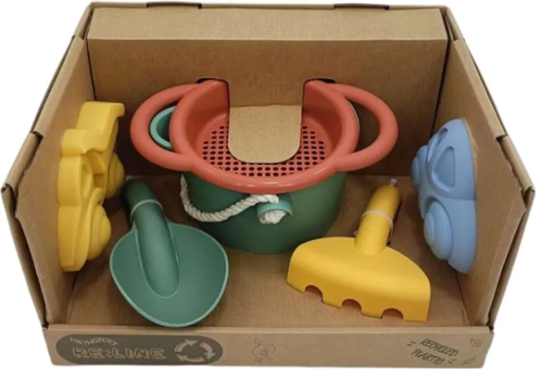 Viking Toys RE:LINE Emmer Set - Multikleur - 100% Gerecycled Plastic