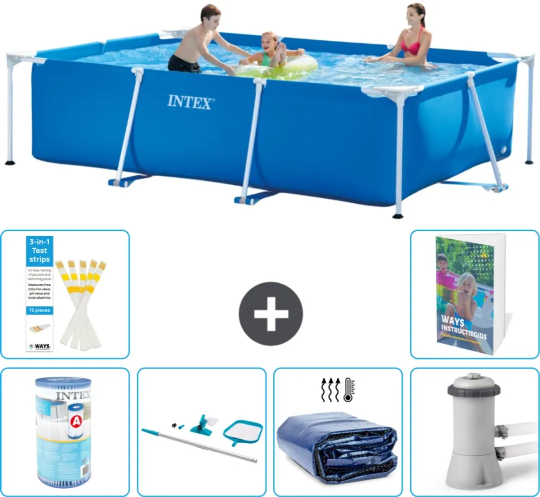 Intex Frame Zwembad 300x200x75cm