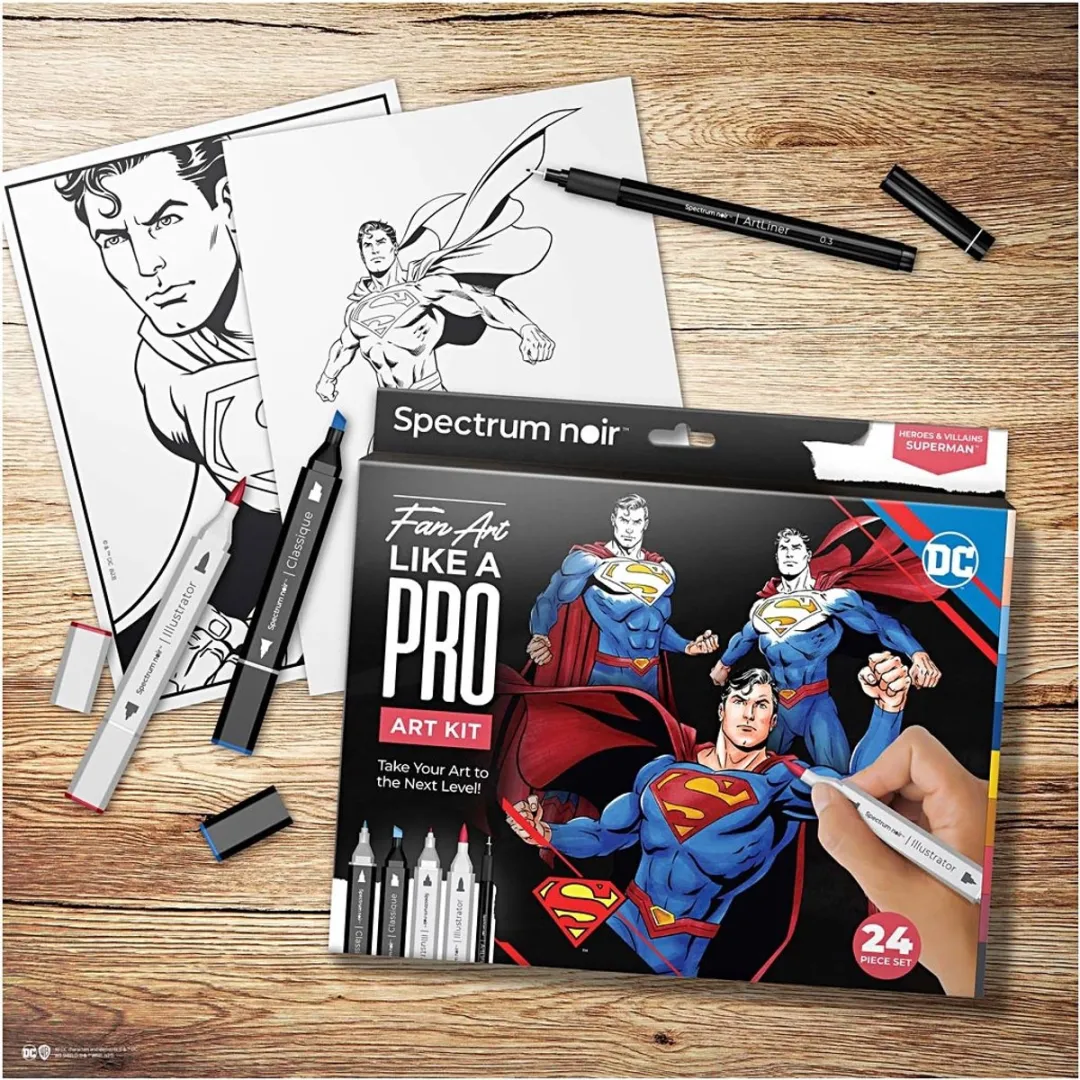 Creativ Company Superman Kleurset
