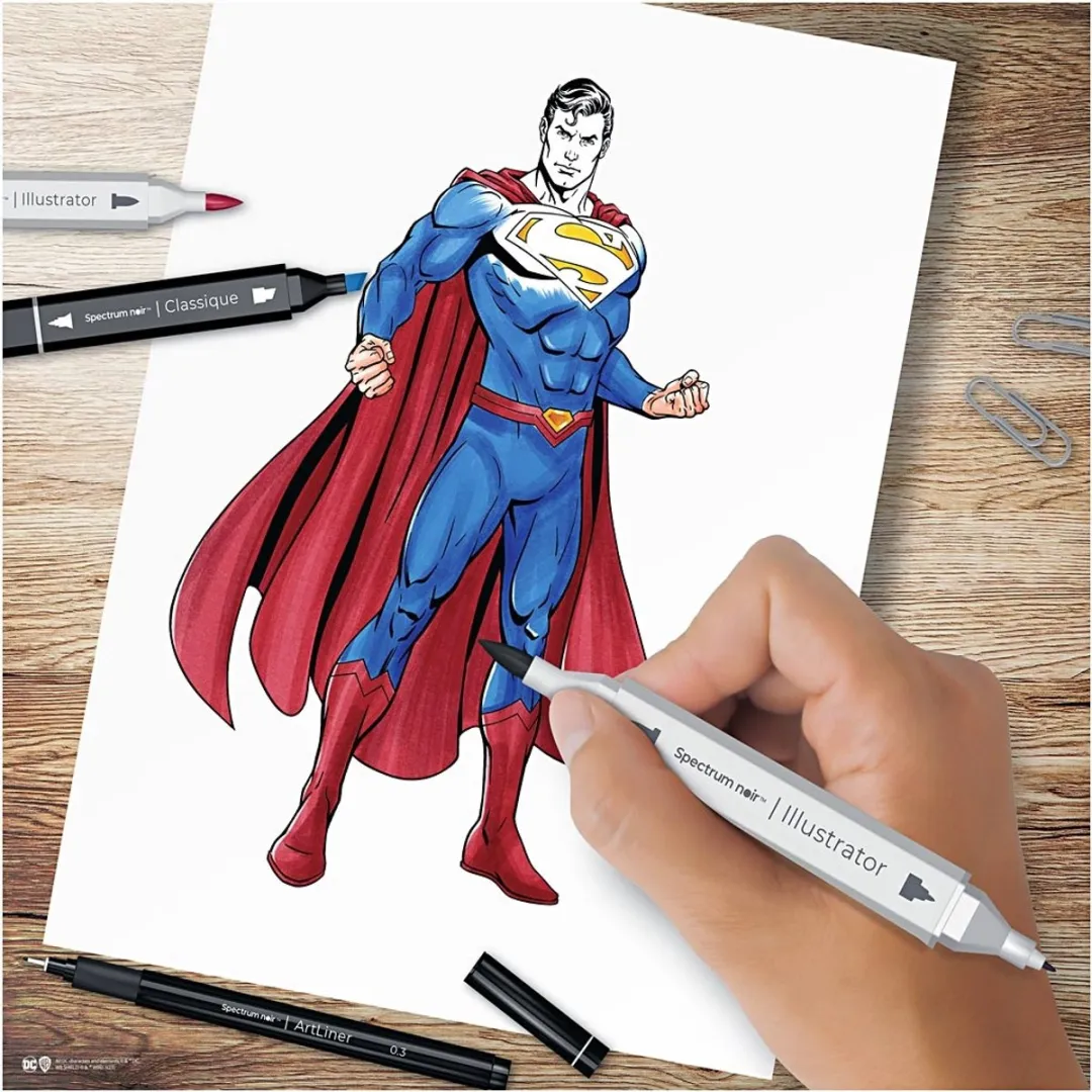 Creativ Company Superman Kleurset - Multicolor