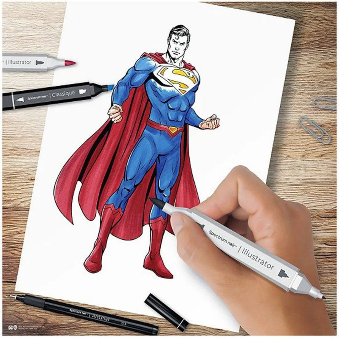 Creativ Company Superman Kleurset - Multicolor
