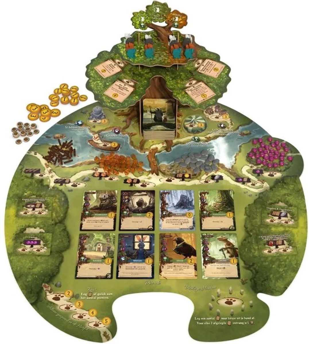 White Goblin Games Everdell Familiespel - 1-4 Spelers