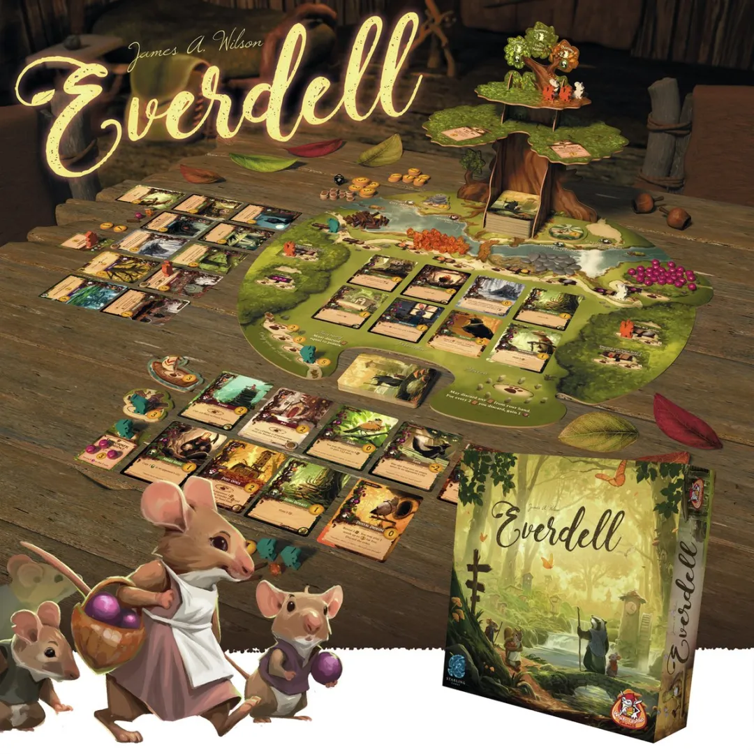 White Goblin Games Everdell Familiespel - 1-4 Spelers