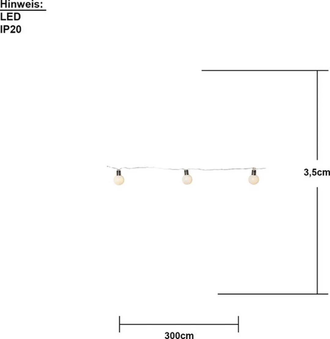 Star Trading Mini Glow LED Sprookjesverlichting - 3m Warm Wit