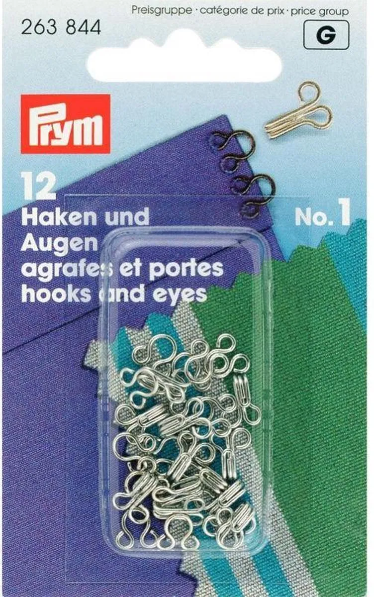 Prym Haken en Ogen No. 1