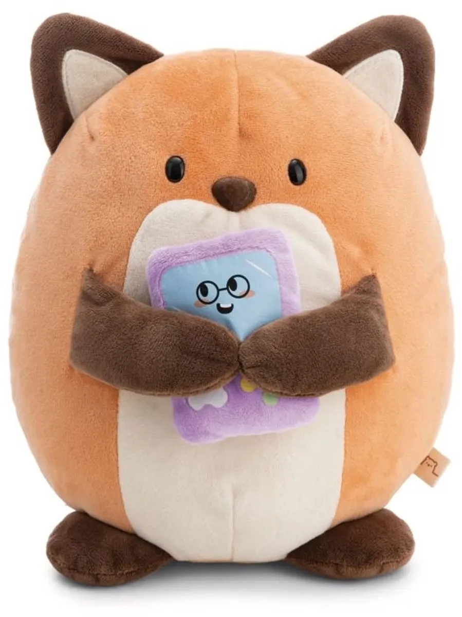 Nici Knuffel Vos Geeks 27cm Pluche Speelgoed