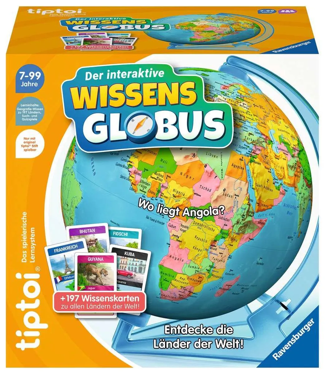 Ravensburger tiptoi WissensGlob F0107
