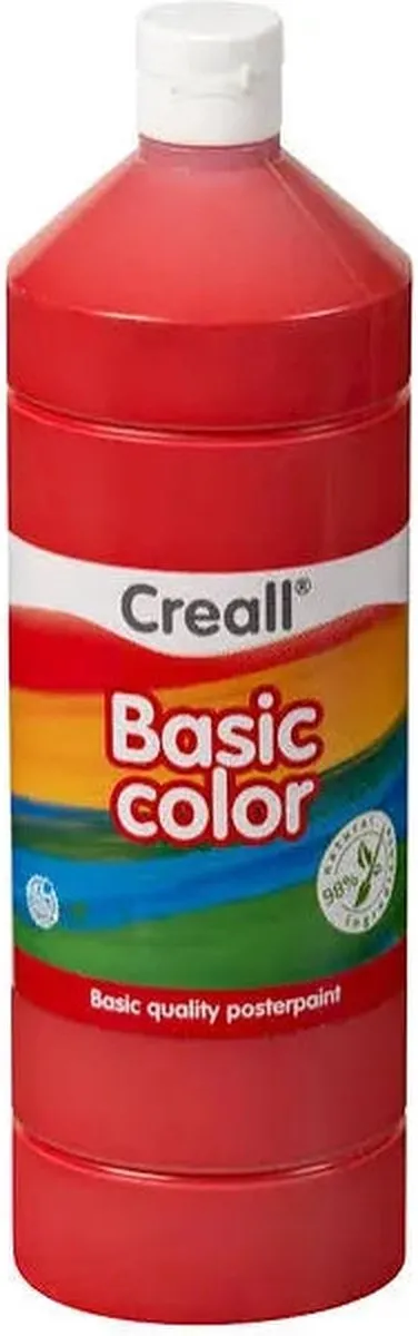 Creall Basic Plakkaatverf Rood