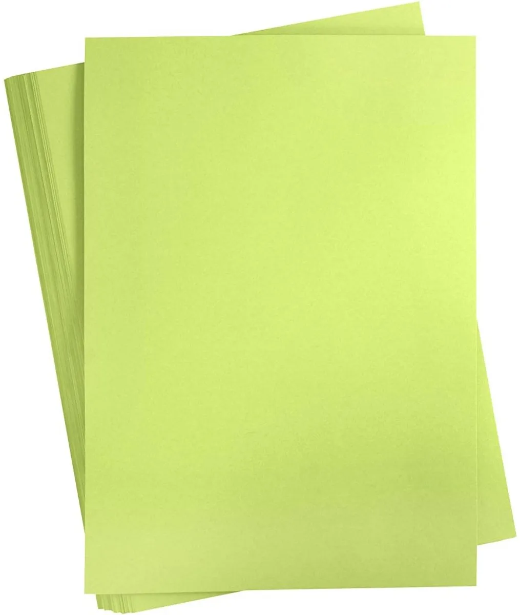 Creativ Company Groen A2 Karton 180g - 100 Vellen