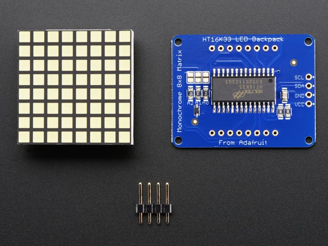 Adafruit 1857 8x8 LED Matrix - Meerkleurig