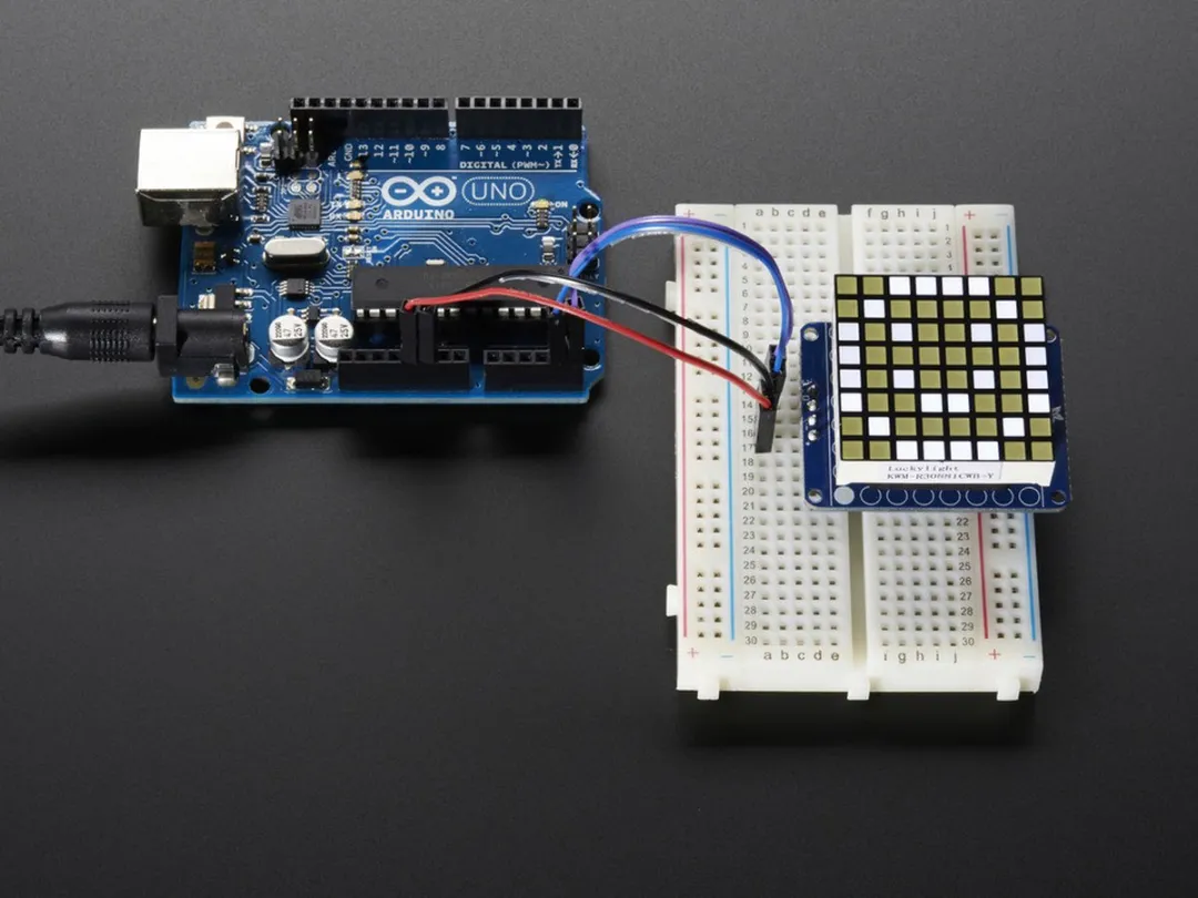 Adafruit 1857 8x8 LED Matrix - Meerkleurig