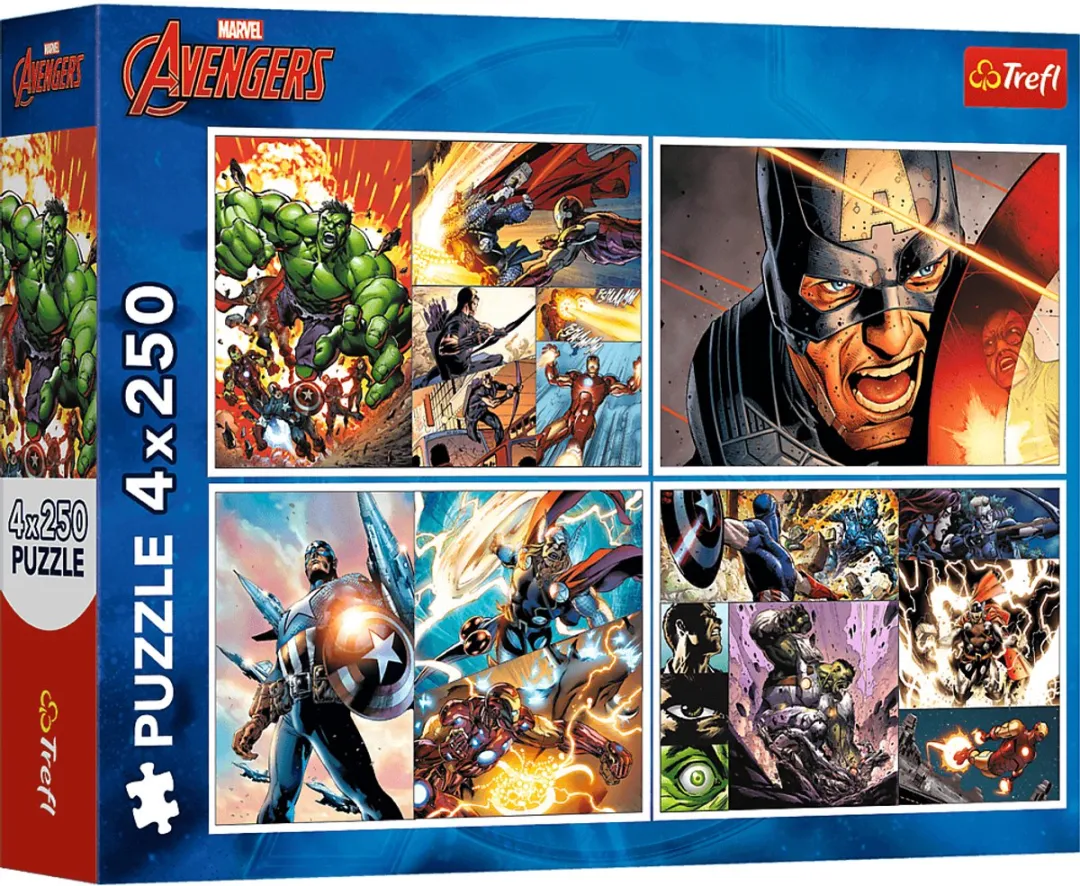 Trefl Marvel Avengers Puzzel 1000 Stuks Multicolor
