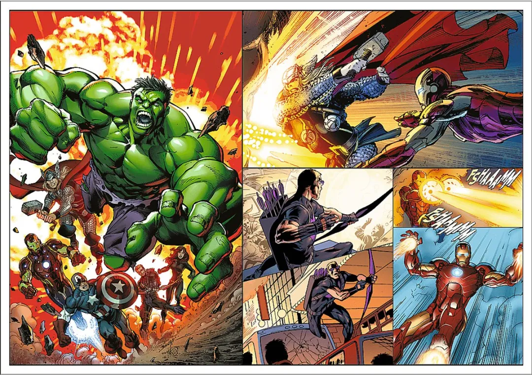 Trefl Marvel Avengers Puzzel 1000 Stuks Multicolor