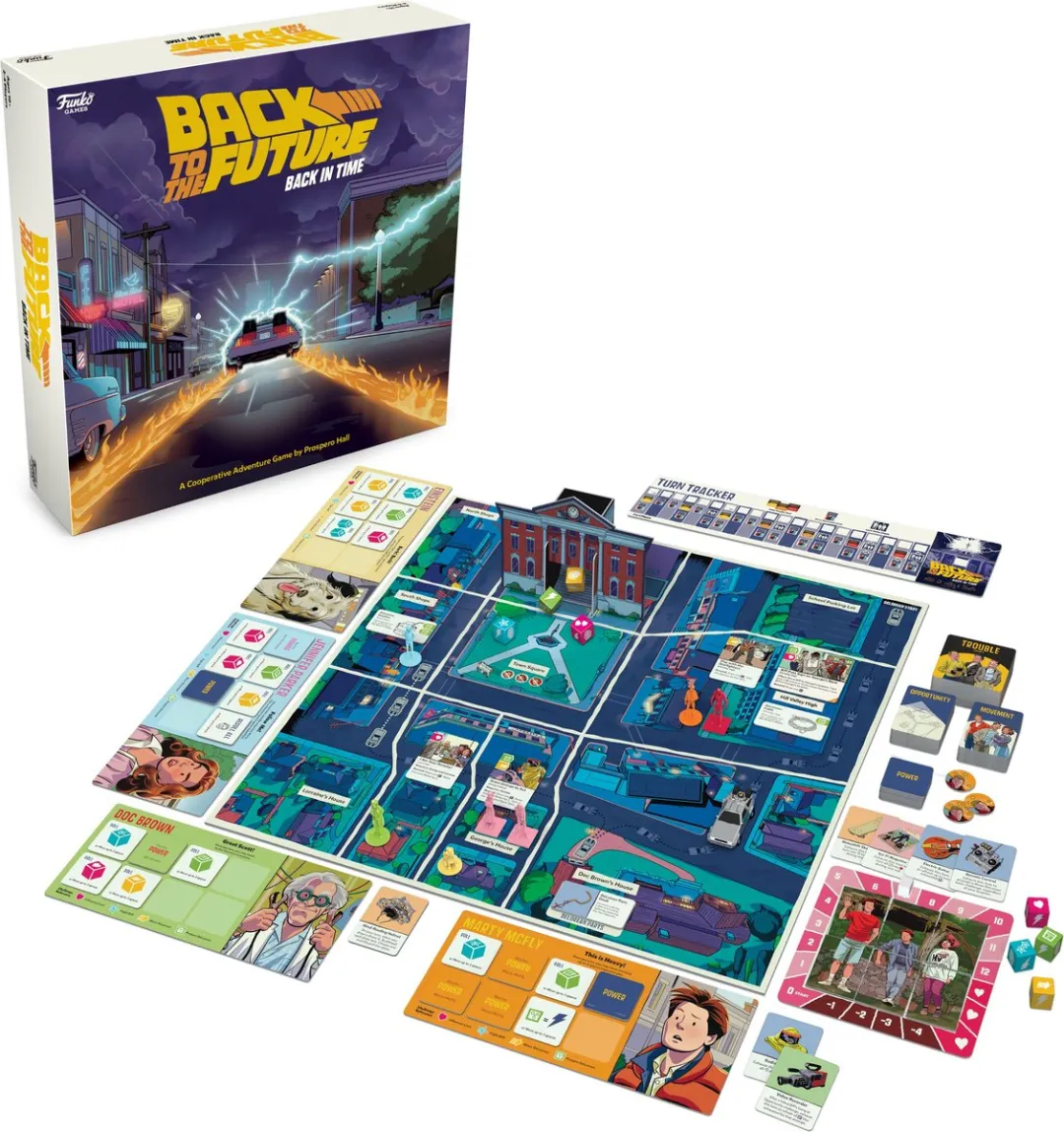 Funko Games Back to the Future: Back in Time - Bordspel - Coöperatief spel - Engelstalig