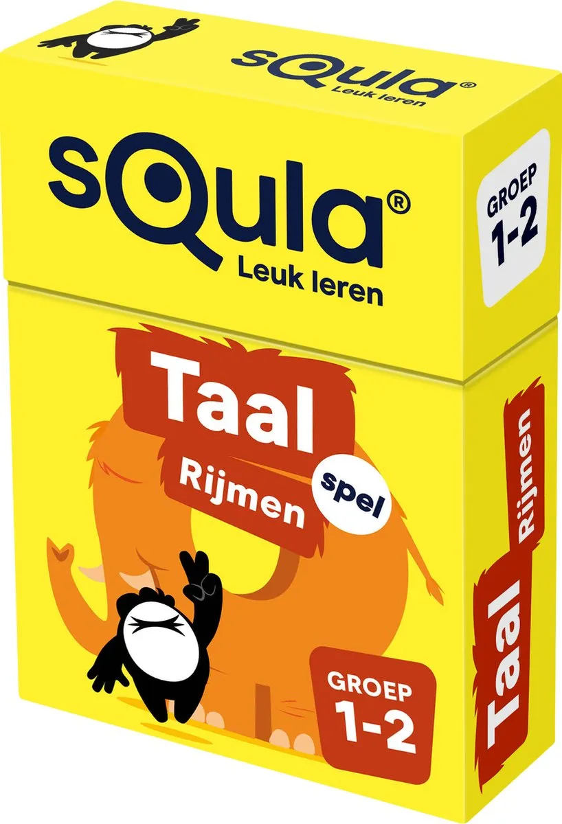 Identity Games sQula Taal Rijmen Kwartetspel