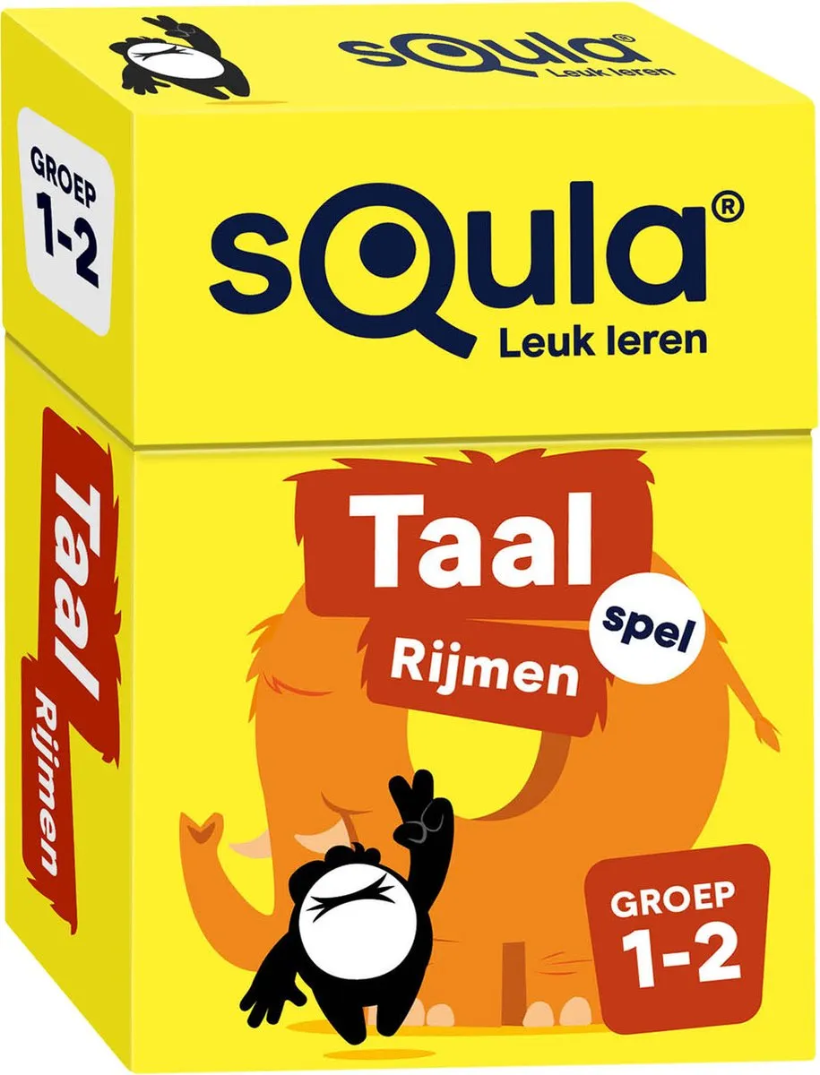 Identity Games sQula Taal Rijmen Kwartetspel