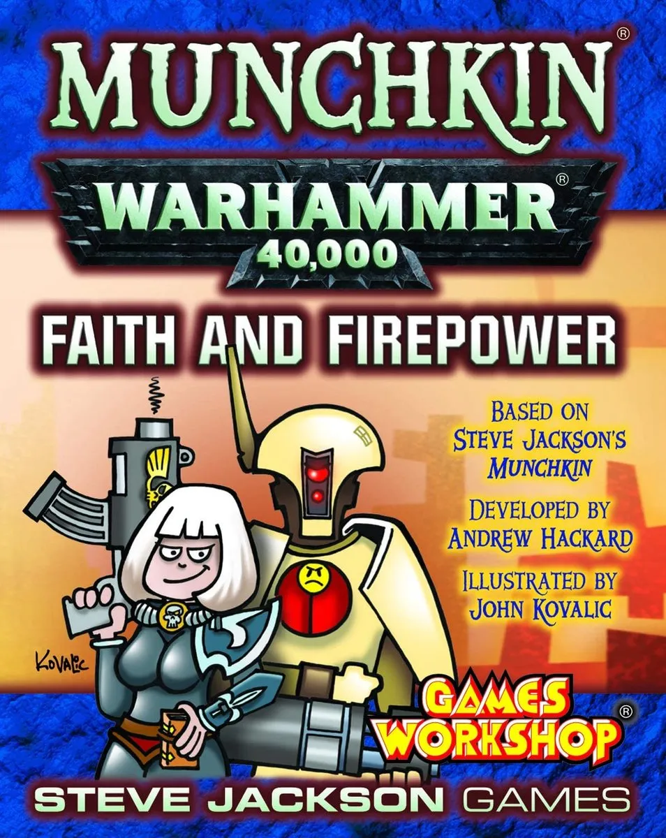 Steve Jackson Games Munchkin Warhammer 40K Faith and Firepower - Kaartspel