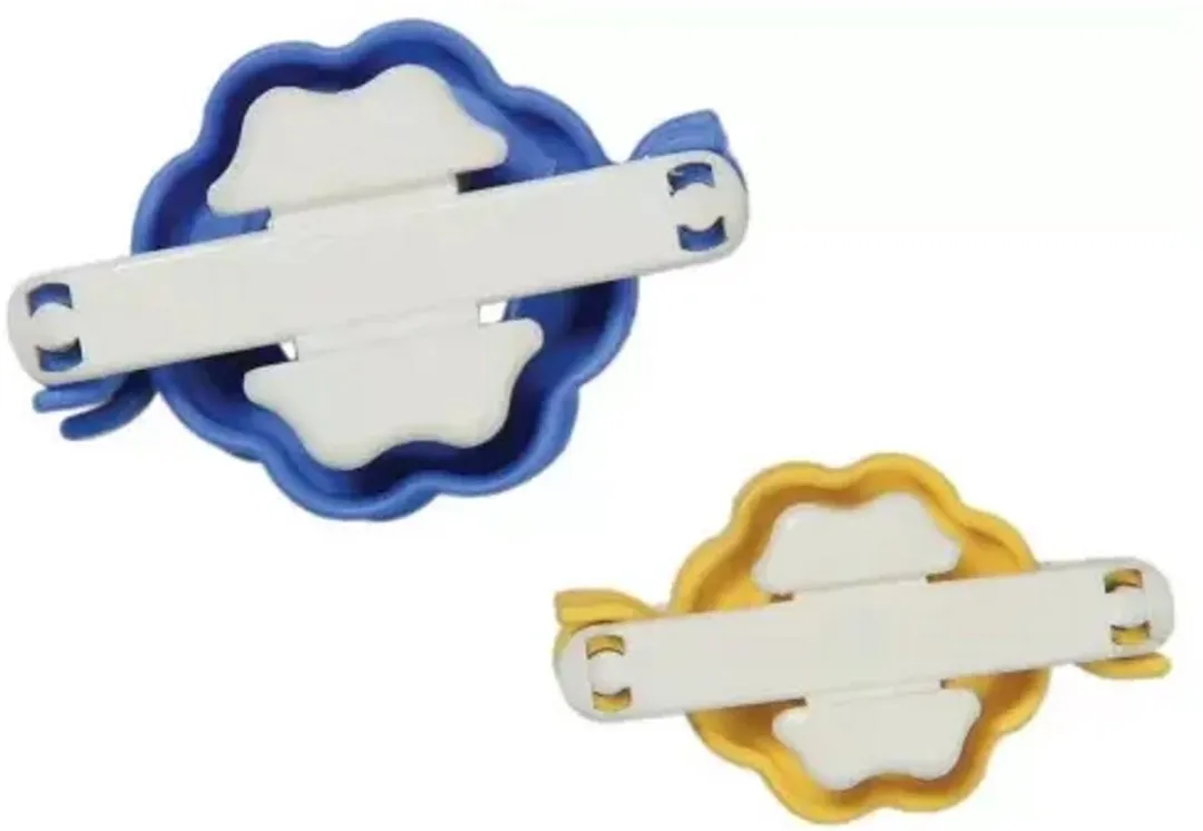 KnitPro Pompon Maker Nirvana 35mm & 45mm - Geel/Blauw