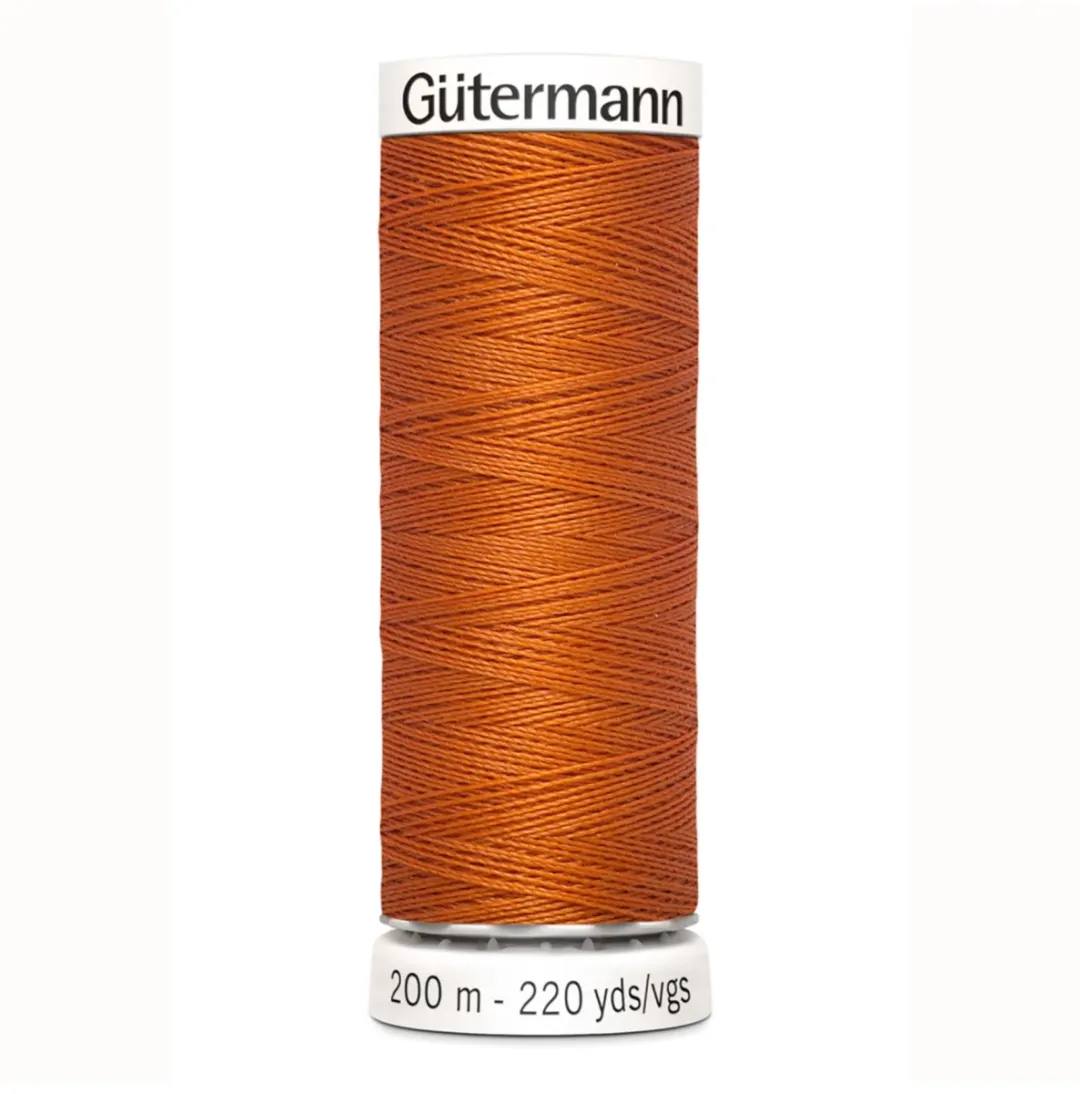 Gutermann Polyester Naaigaren 982 - 200m - Bruin - afbeelding 6 van 6