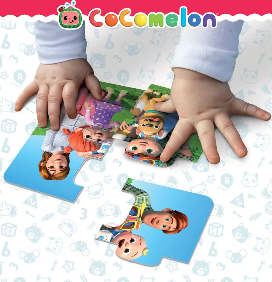 Cocomelon Klaar voor het Avontuur Puzzels - 8x4 Stuks