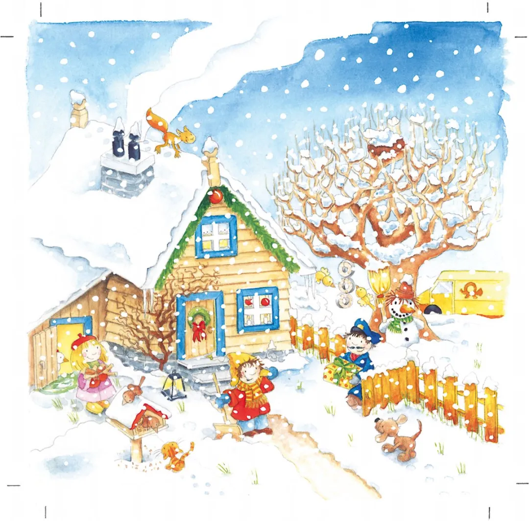 Goki Seasons Puzzle 54 Stuks - Multicolor