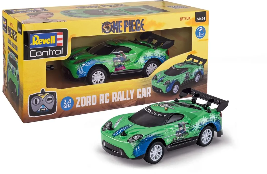 Revell RC Auto One Piece Zoro Anime Rally Car 2,4 GHz