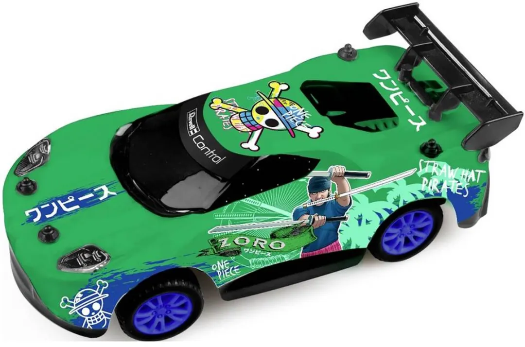Revell RC Auto One Piece Zoro Anime Rally Car 2,4 GHz - 1:26 - Multi