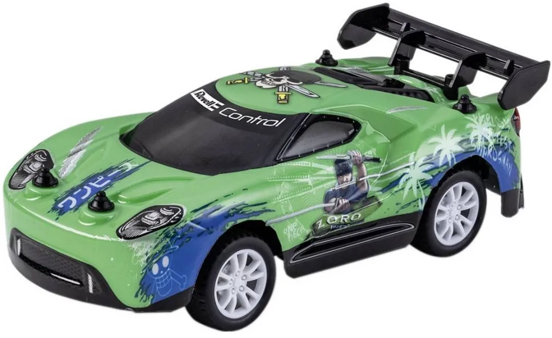 Revell RC Auto One Piece Zoro Anime Rally Car 2,4 GHz - 1:26 - Multi