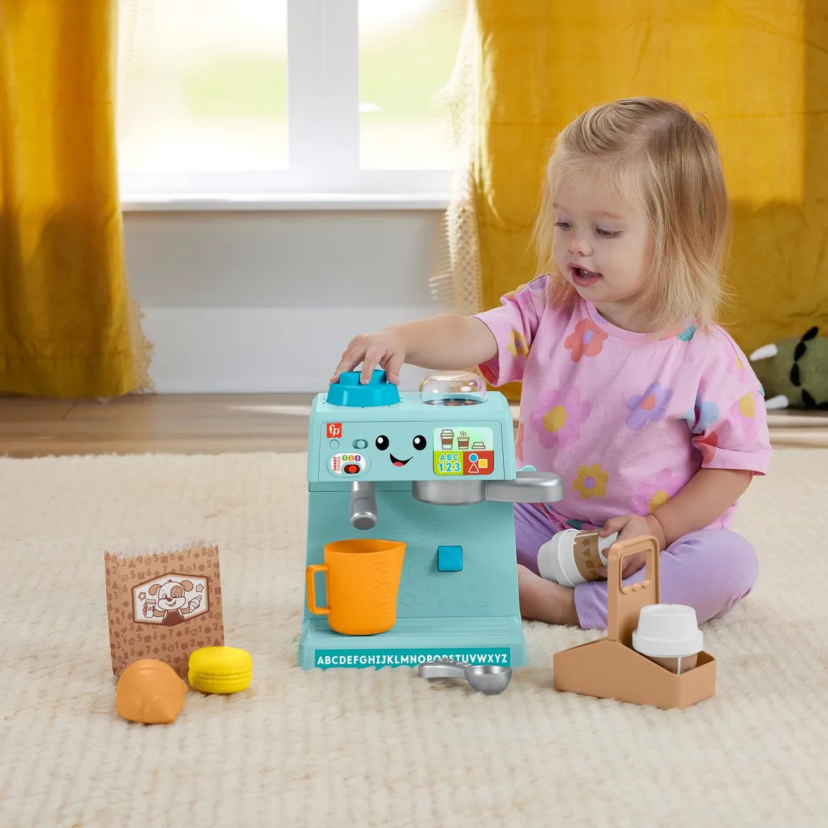 Fisher Price Leerplezier Koffiemachine - Multicolor