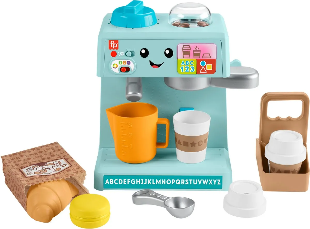 Fisher Price Leerplezier Koffiemachine - Multicolor
