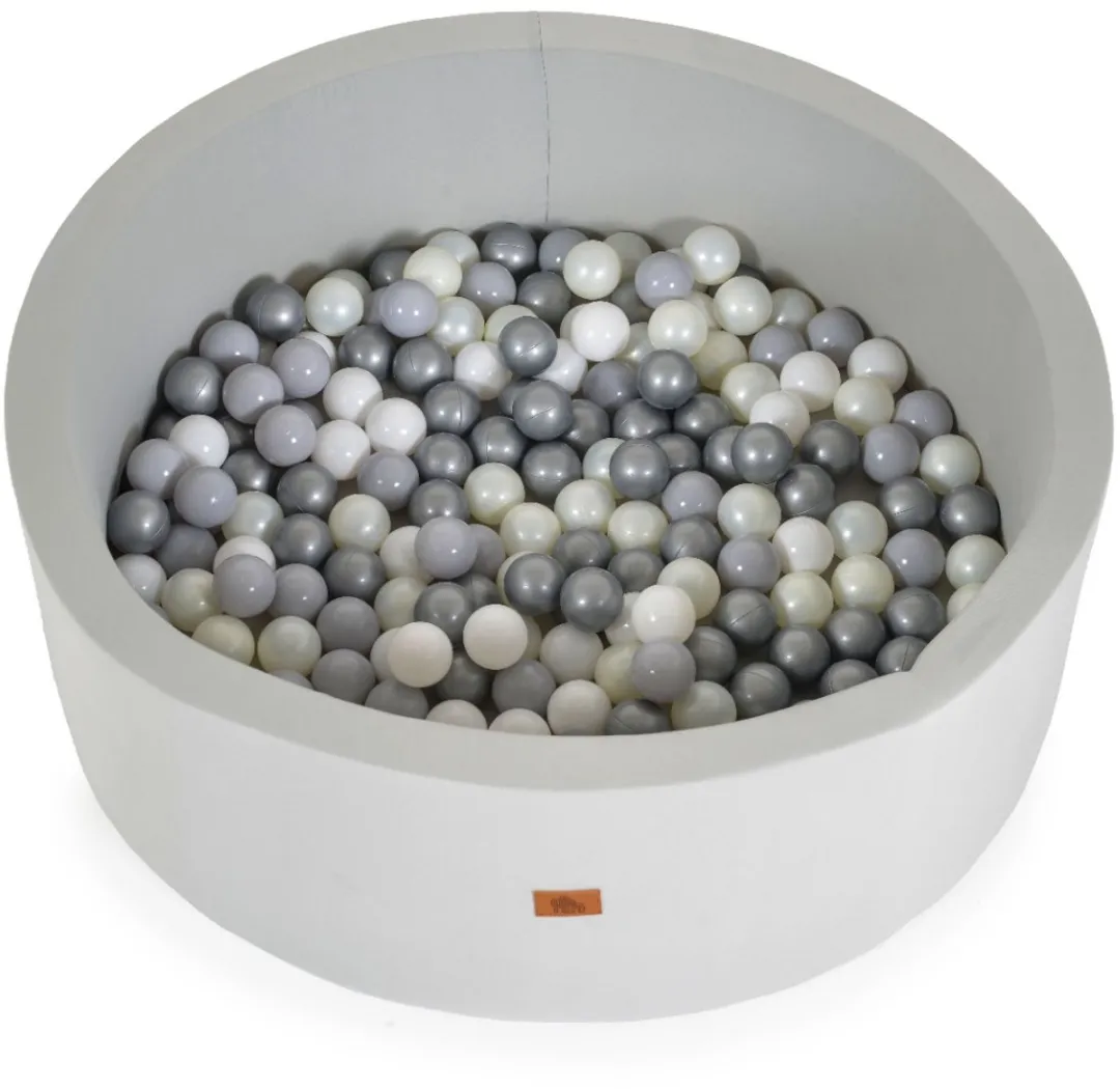 Moni Toys Grey Ballenbak 200 Ballen - Grijs