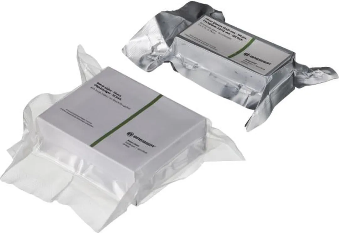 Bresser Microscoop Objectglaasjes & Dekglaasjes 150 Stuks - 50x/100x