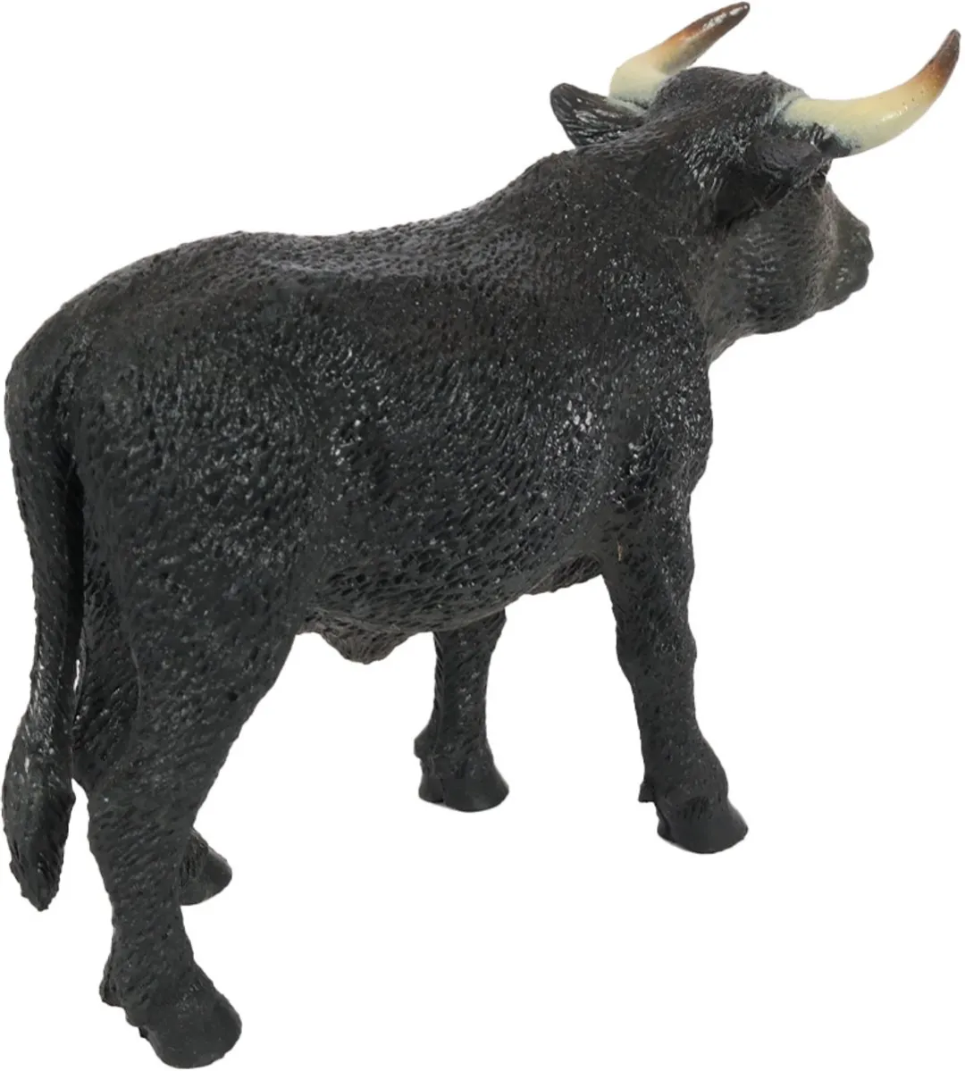 PIA Soft Toys Speelfiguur Stier 9cm - Zwart
