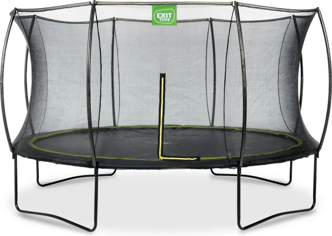 EXIT Silhouette Trampoline Ø391cm - Zwart