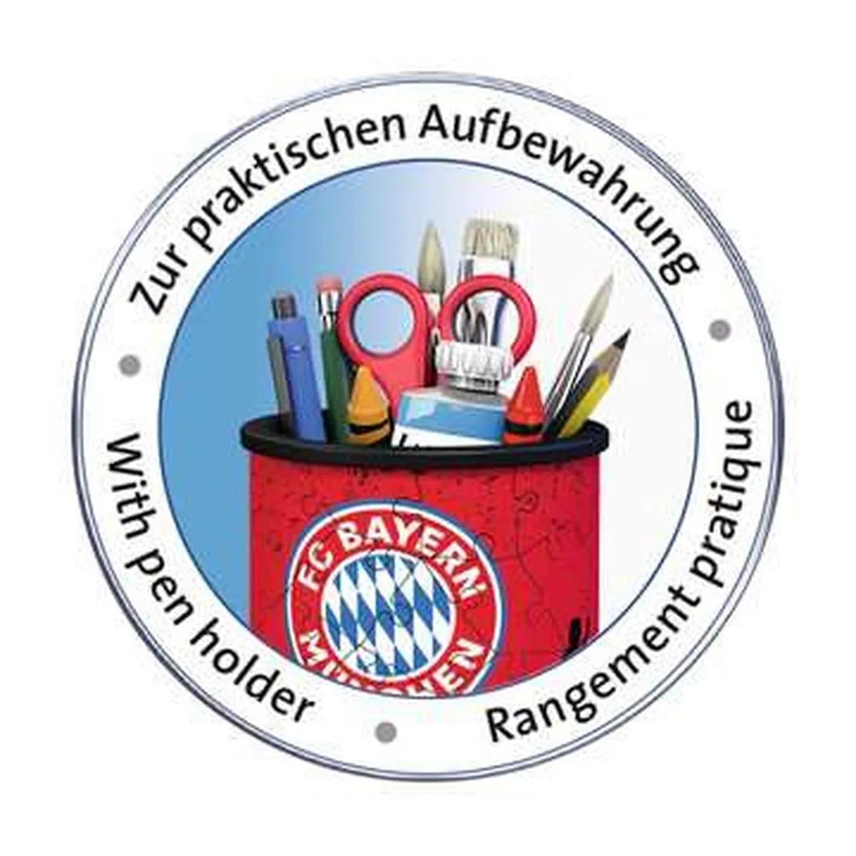 Ravensburger 3D Puzzel 54 Stuks - Rood/Zwart