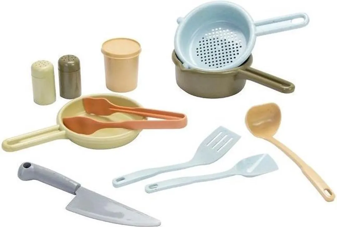 Dantoy BIOplastic Keukenset 12-delig